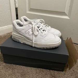 White New Balance 550